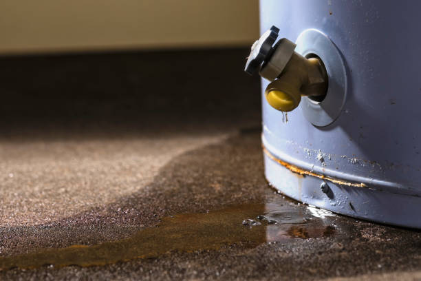 Water damage restoration process in Boiling Springs, PA